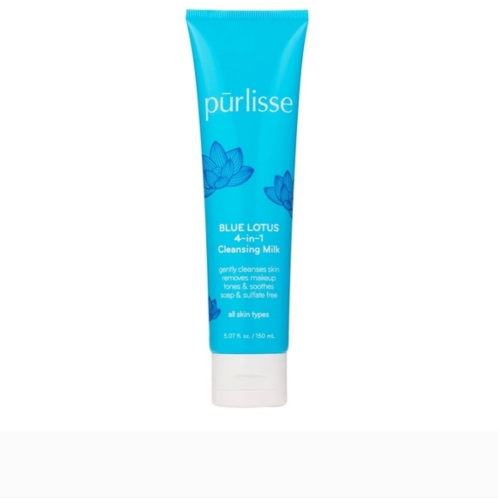 Purlisse Blue Lotus Cleansing Milk Full Size Face
